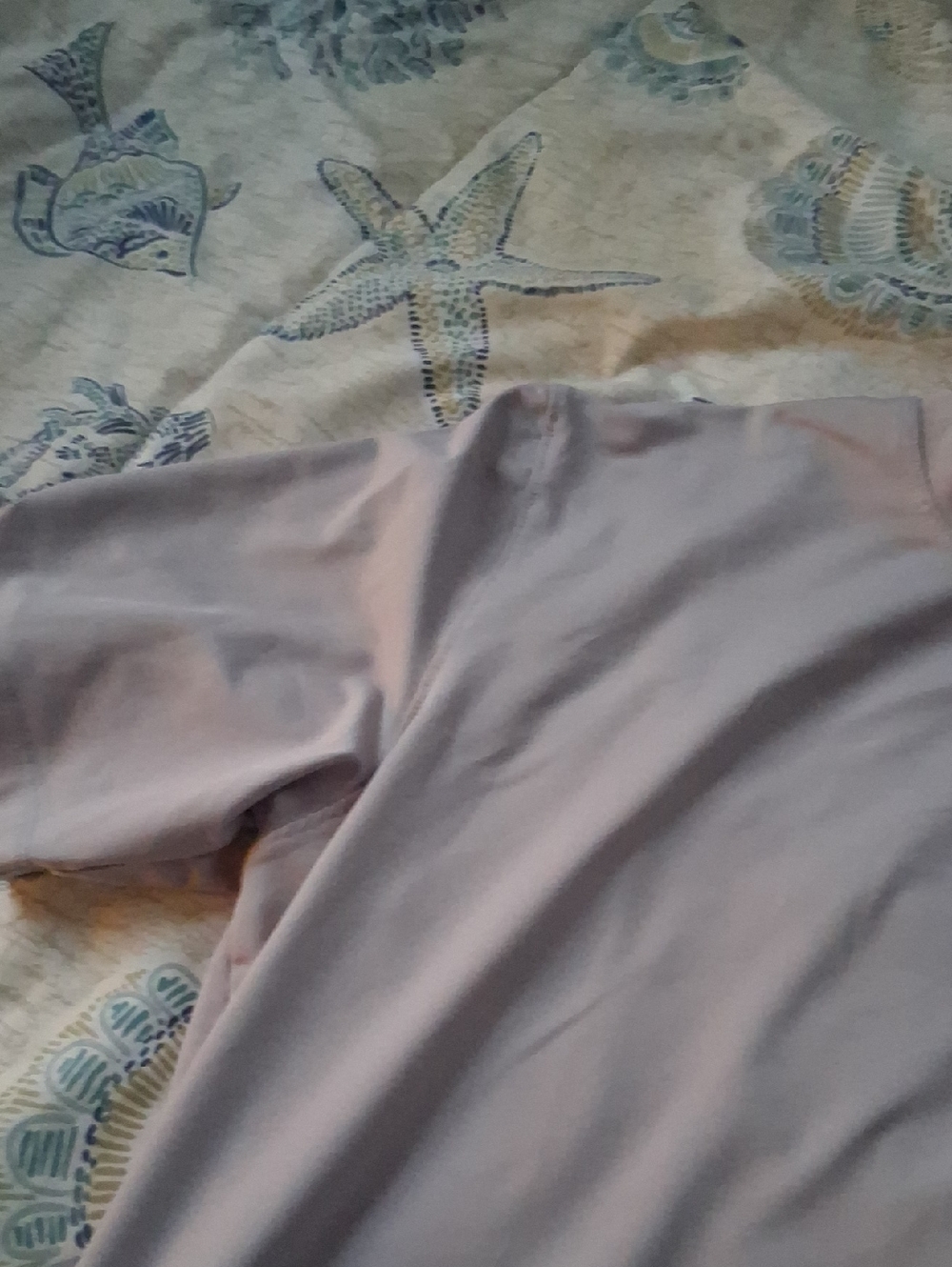 TYR Light Gray Athletic Tee - Picture 4 of 9